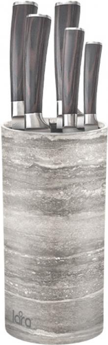 

Кухонная принадлежность Lara LR05-103 Gray, Держатель для ножей Lara LR05-103 Gray