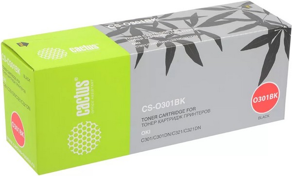 

Картридж лазерный Cactus 42918916 черный (CS-O9600BK)
