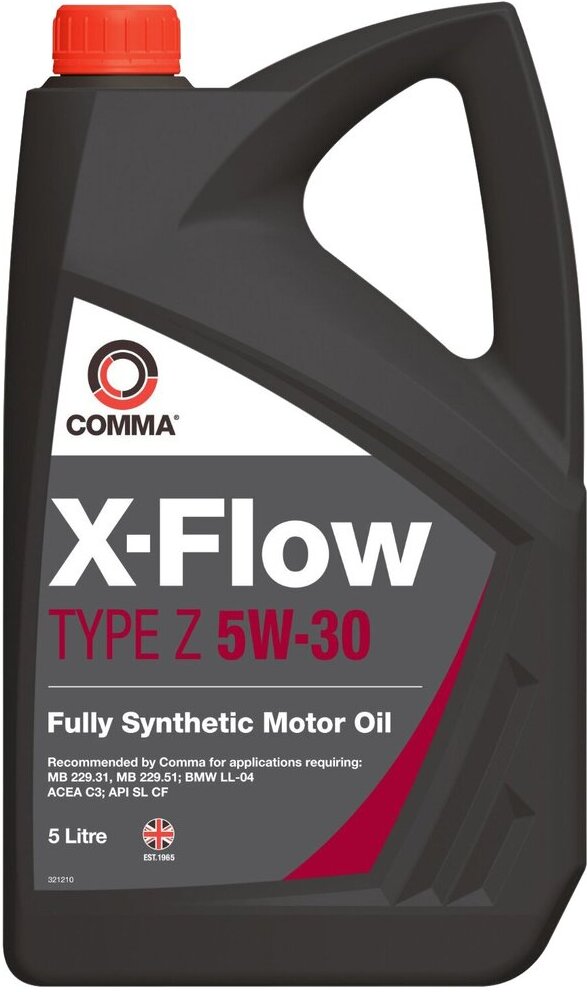 

Моторное масло Comma X-Flow Type Z 5W30 5л [XFZ5L], Моторное масло Comma X-Flow Type Z 5W30 5л XFZ5L