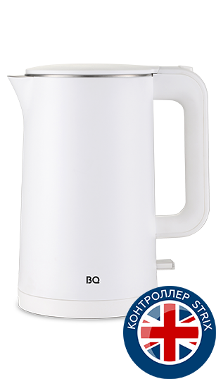 

Электрочайник BQ BQ-KT1707P белый, Электрочайник BQ KT1707P / 39128 белый