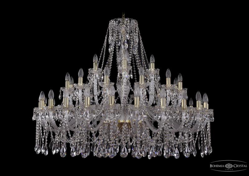 

Подвесная люстра Bohemia Ivele Crystal 1413/24+12+6/460/G