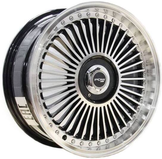 

Автомобильные диски PDW FERRIS-mb 15 7 4x100 35 67.1 M/B / Черный с полировкой