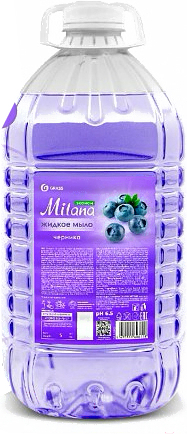 

Жидкое мыло Grass Milana эконом Черника 5кг (125807)