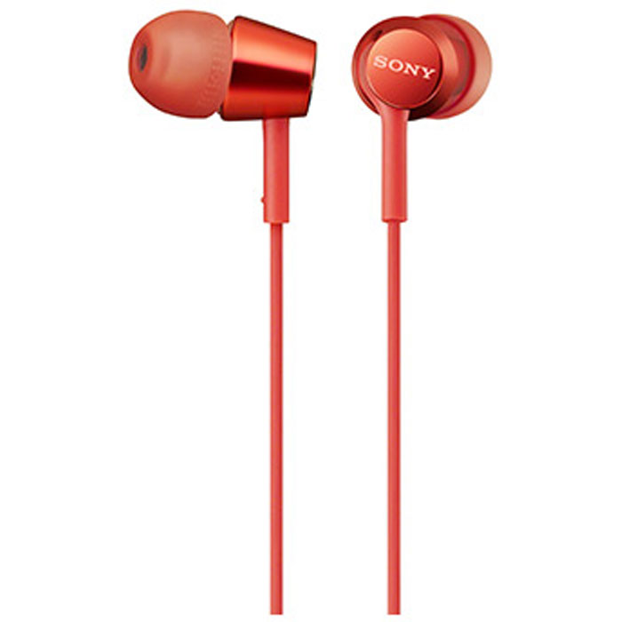 

Наушники Sony MDR-EX155 красный, MDR-EX155