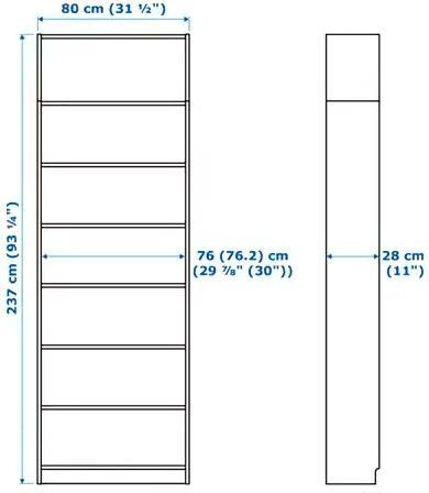Стеллаж икеа чертеж