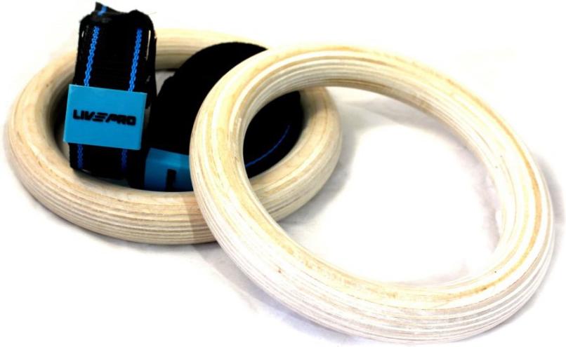 

Кольцо гимнастическое LIVEPRO Wood Gym Ring дерево [NL\LP8123\00-00-00], Wood Gym Ring