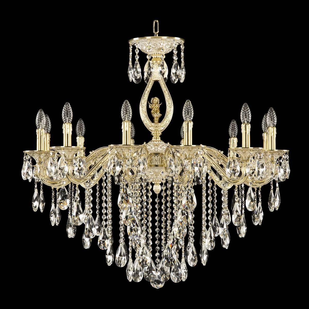 

Подвесная люстра Bohemia Ivele Crystal 71402/12/300 B GW FA3B