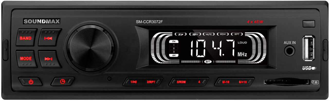 

Автомагнитола Soundmax SM-CCR3072F черный, Автомагнитола Soundmax SM-CCR3072F (Soundmax SM-CCR3072F)