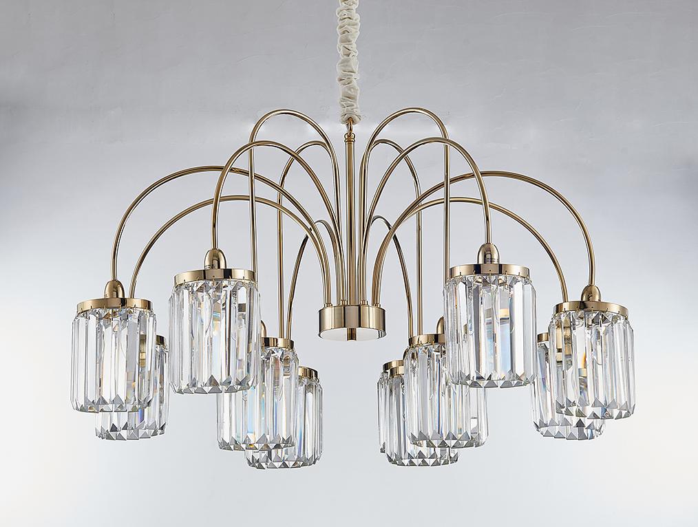 

Подвесная люстра NEWPORT 4506+3/C Gold, 4506+3/C