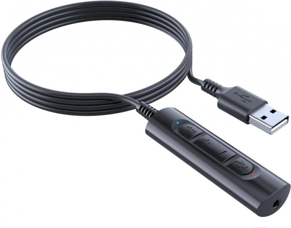 

Адаптер-переходник для телефонных гарнитур Accutone USB-3,5 (AU8250)