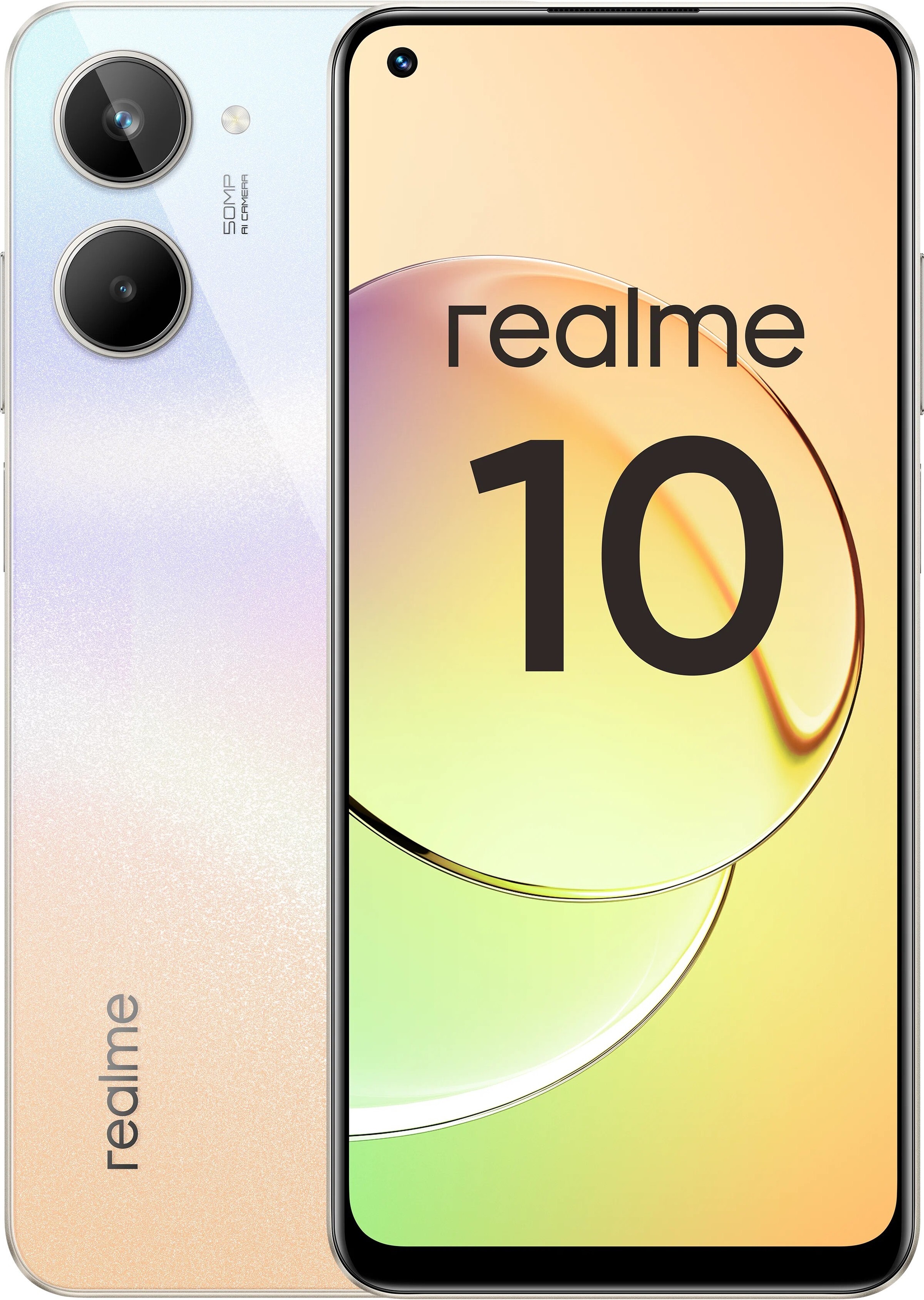 

Смартфон Realme 10 8/128GB NFC Clash White (RMX3630)