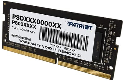 

Оперативная память Patriot SO-DIMM DDR 4 DIMM 16Gb PC19200 2400Mhz [PSD416G2400SK], SO-DIMM DDR 4 DIMM 16Gb PC19200 2400Mhz