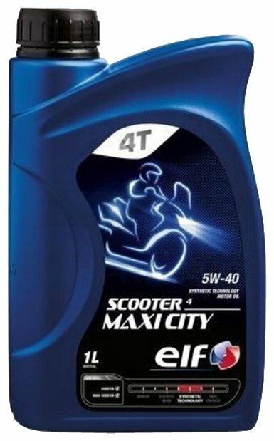 

Моторное масло Elf Scooter 4 Maxi City 5W40 1л [194968], Scooter 4 Maxi City 5W40 1л