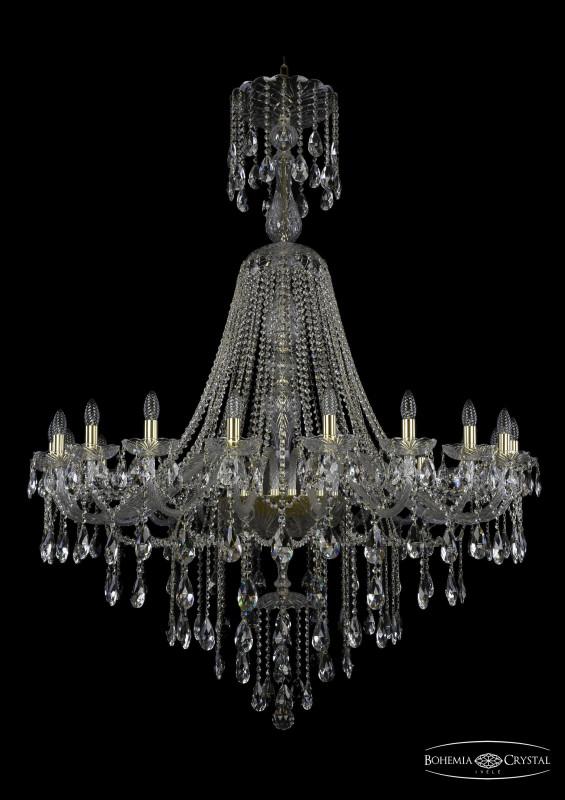 

Подвесная люстра Bohemia Ivele Crystal 1415/20/460/XL-173/G