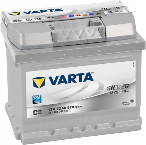 

Аккумулятор Varta Silver Dynamik 552401052 52 А/ч