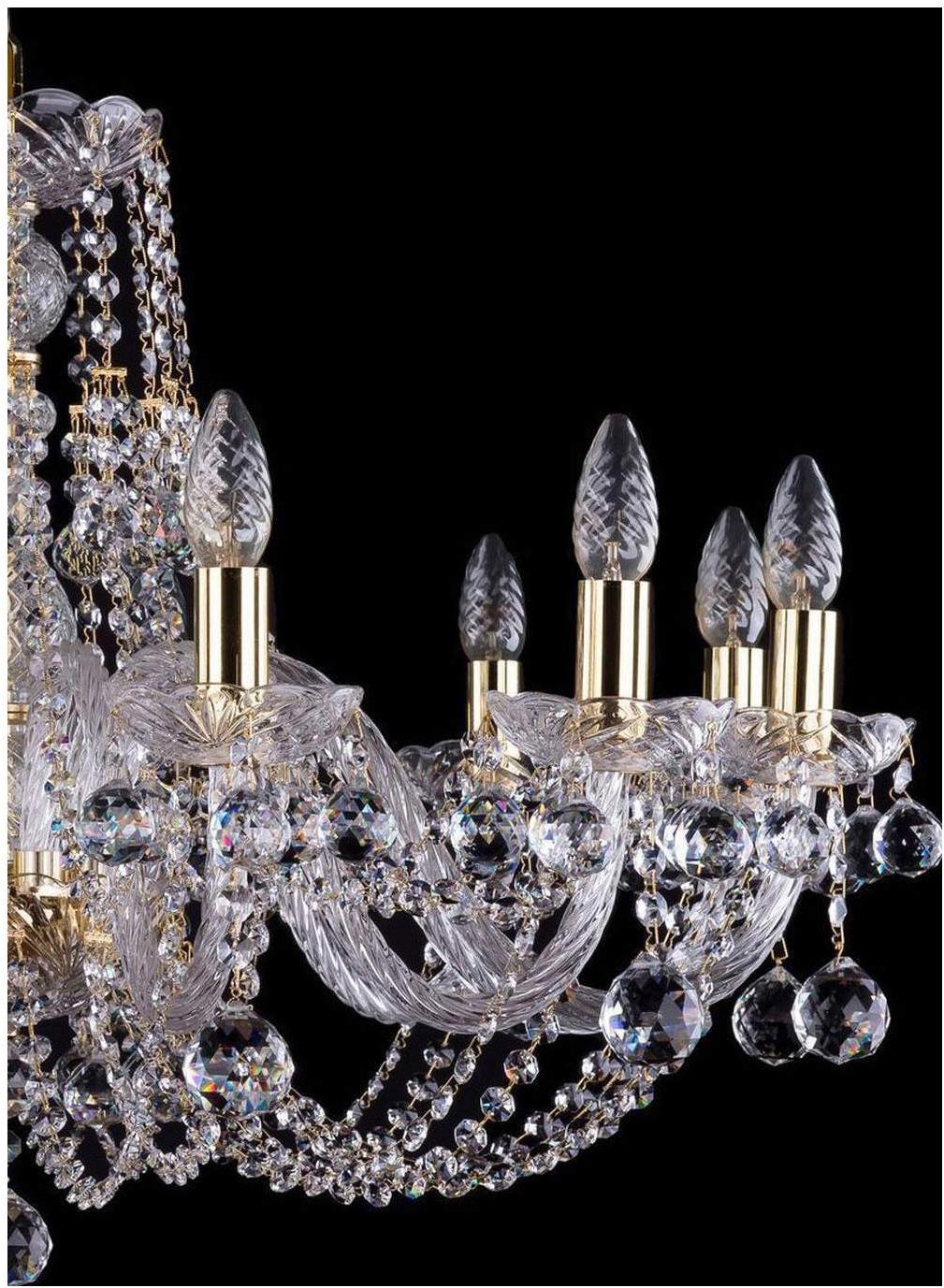 

Подвесная люстра Bohemia Ivele Crystal 1406/12/300/G/Balls