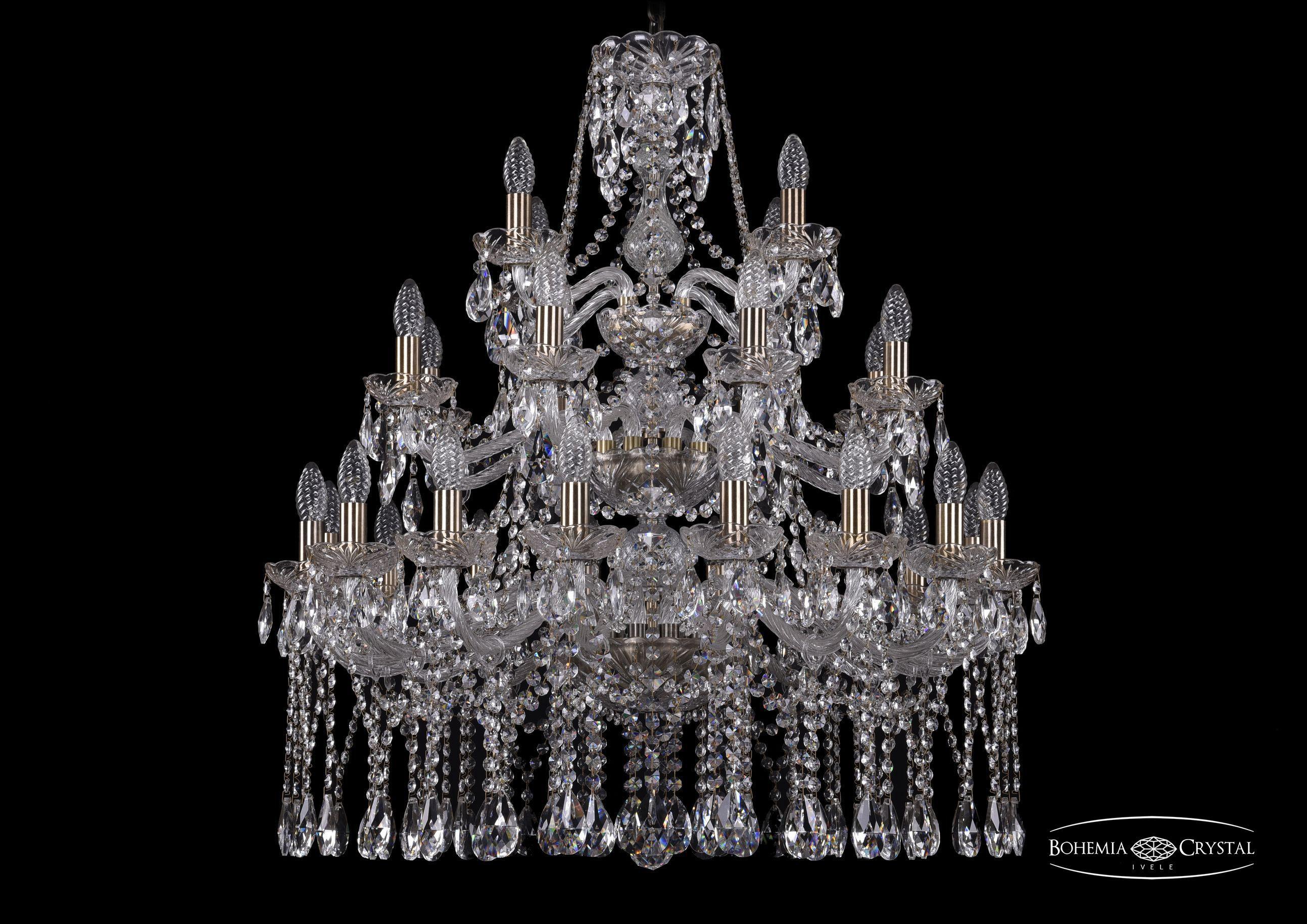

Подвесная люстра Bohemia Ivele Crystal 1413/16+8+4/300/3d/Pa
