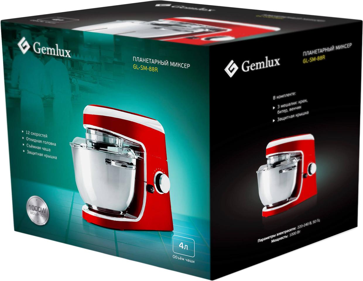 

Миксер Gemlux GL-SM-88R, GL-SM-88R