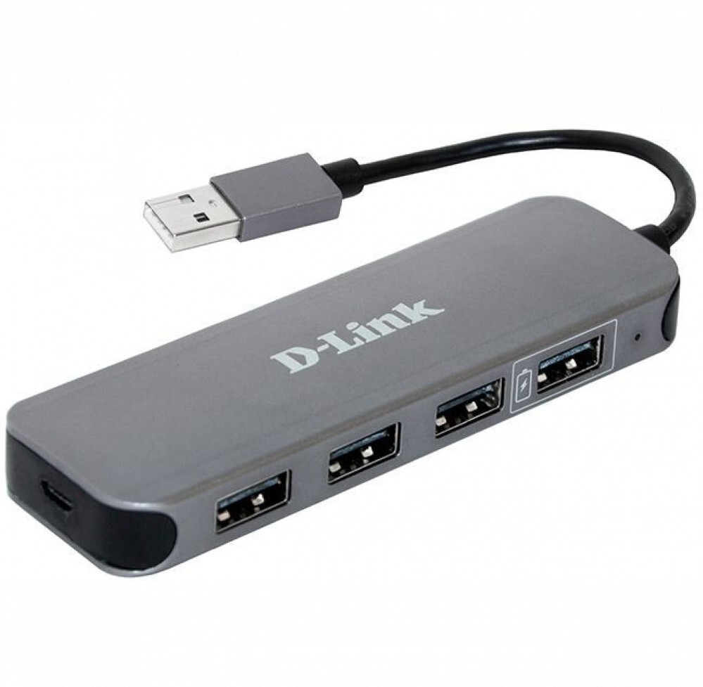 

USB-хаб D-Link DUB-H4/E1A, USB-хаб D-Link DUB-H4-E1A