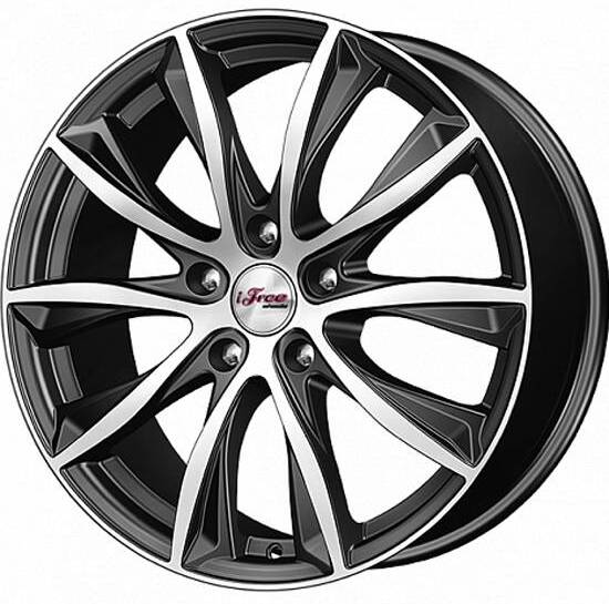 

Автомобильные диски iFree Кazaнтип 18x7.5 5x114.3мм DIA 66.1мм ET 40мм Блэк джек