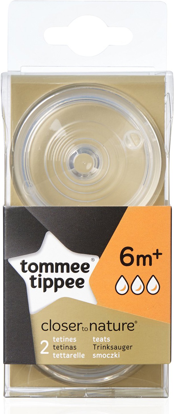 

Соска антиколиковая Tommee Tippee быстрый поток (2 шт) 421224