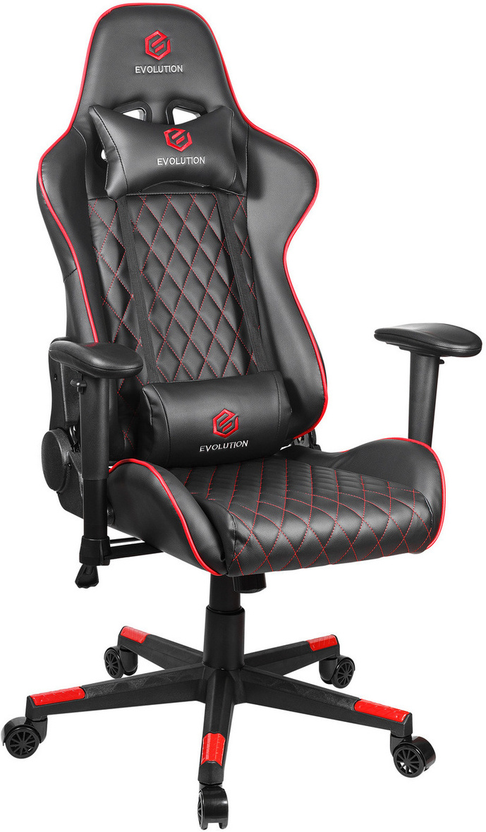 

Игровое кресло Evolution Tactic 1 Black/Red, Офисное кресло Evolution Tactic 1 Black/Red