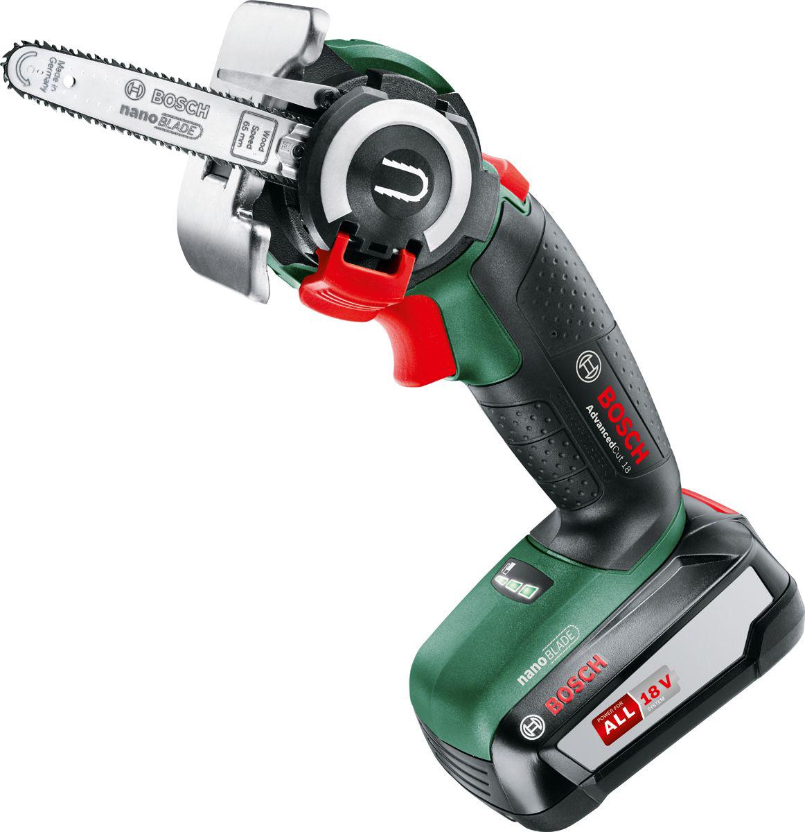 

Сабельная пила Bosch AdvancedCut 18 (0.603.3D5.101), AdvancedCut 18 с 1-м АКБ