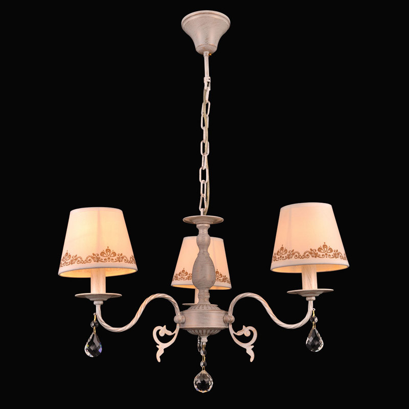 

Подвесная люстра Natali Kovaltseva Люстра 3 x E14, 40W, [Biarritz 70038-3C IVORY GOLD], Люстра 3 x E14, 40W,