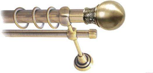

Карниз Lm Decor Тифани 037 2р гладкий 25/16мм 3.2м антик, Тиффани 037 2р гладкий 25/16мм 3.2м