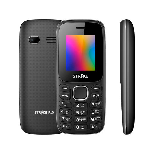 

Мобильный телефон Strike P10 Black/Grey
