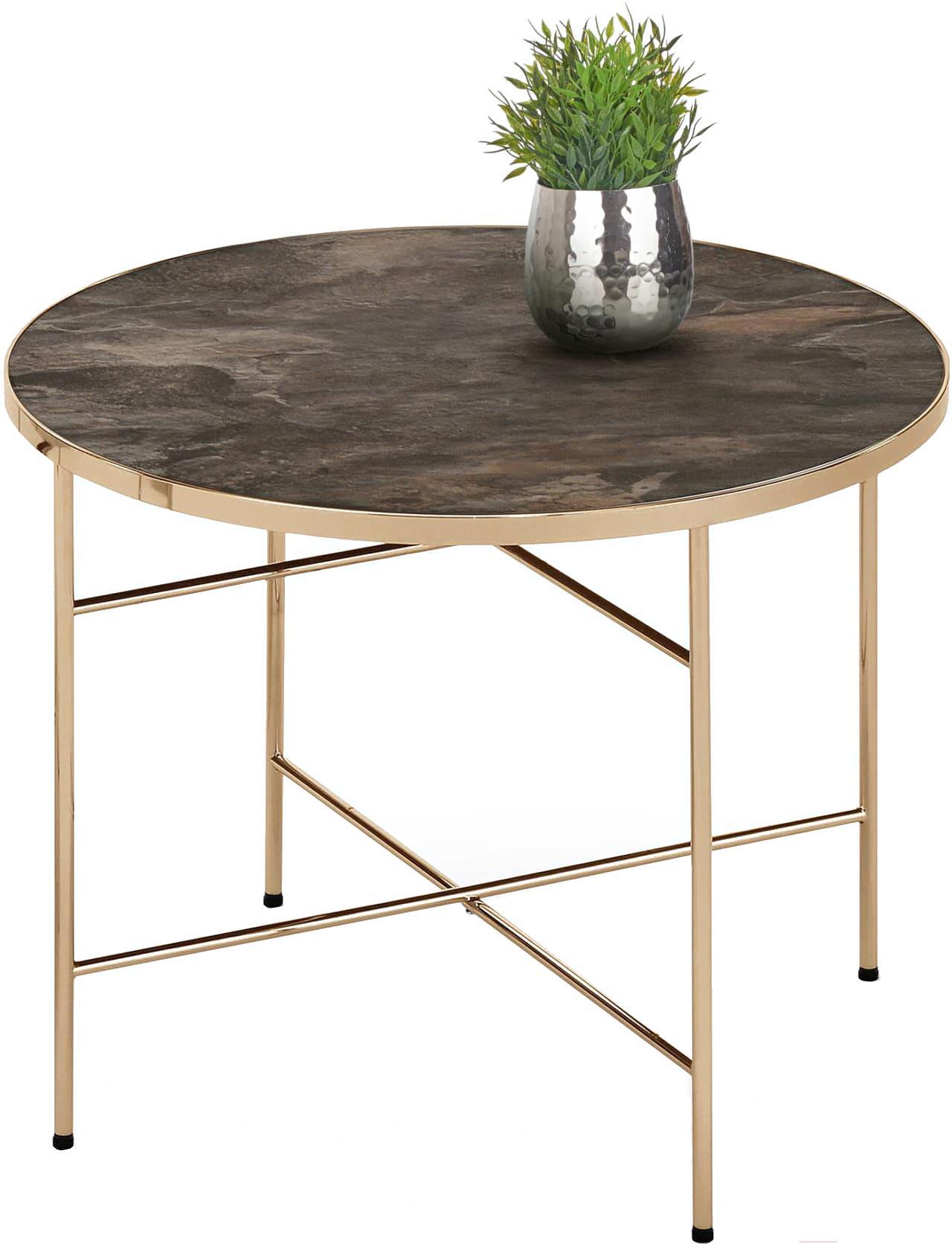 

Журнальный столик Halmar Isabelle темный мрамор/шампань [V-CH-ISABELLE-LAW], Журнальный столик Halmar Isabelle