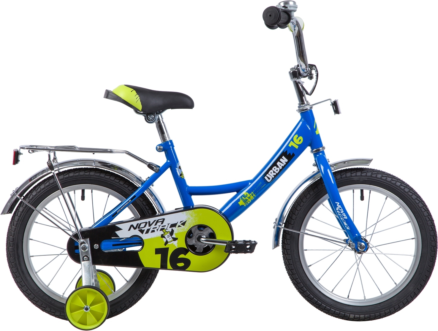 

Велосипед детский Novatrack Urban 16'' 2019 синий [163URBAN.BL9], Детский велосипед Novatrack Urban 163URBAN.BL9 (синий/желтый, 2019)