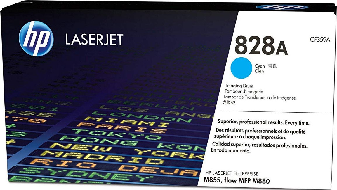 

Картридж для принтера HP 828A [CF359A], Картридж HP 828A CF359A голубой