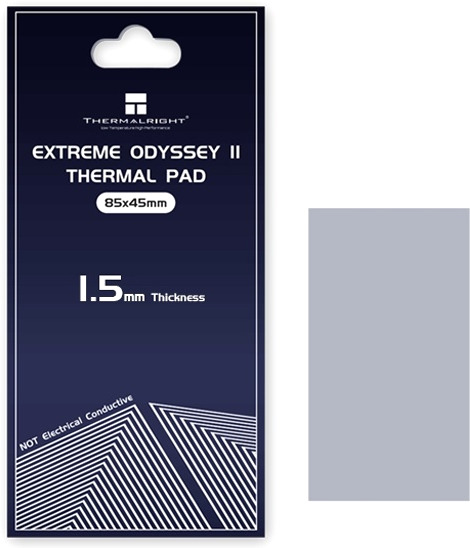 

Термопрокладка Thermalright Extreme Odyssey II Pad (ODYSSEY-II-85X45-1.5)