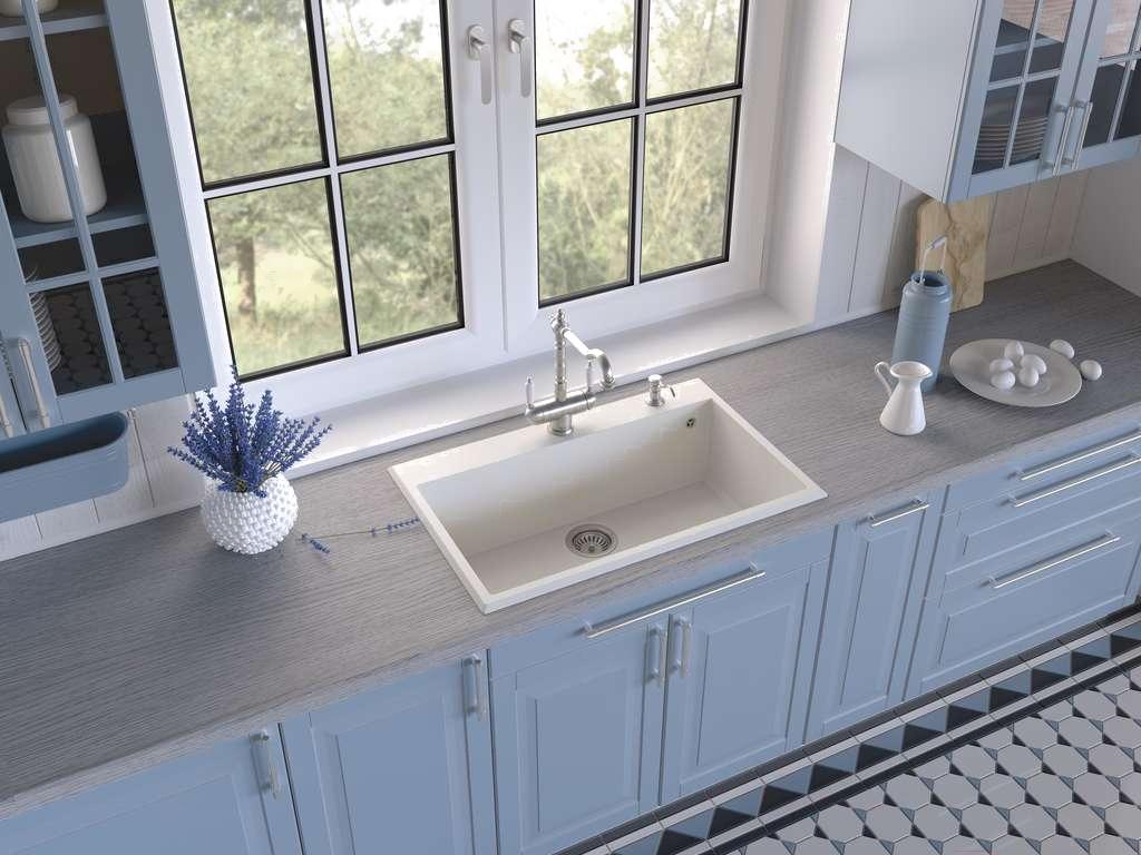

Кухонная мойка Omoikiri Tedori 79-PL tetogranit/платина [4993955], Tedori 79-PL