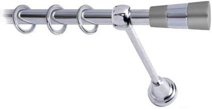 

Карниз Lm Decor Волео 074 1р гладкий 2.8м хром, Волео 074 1р гладкий 16мм 2.8м