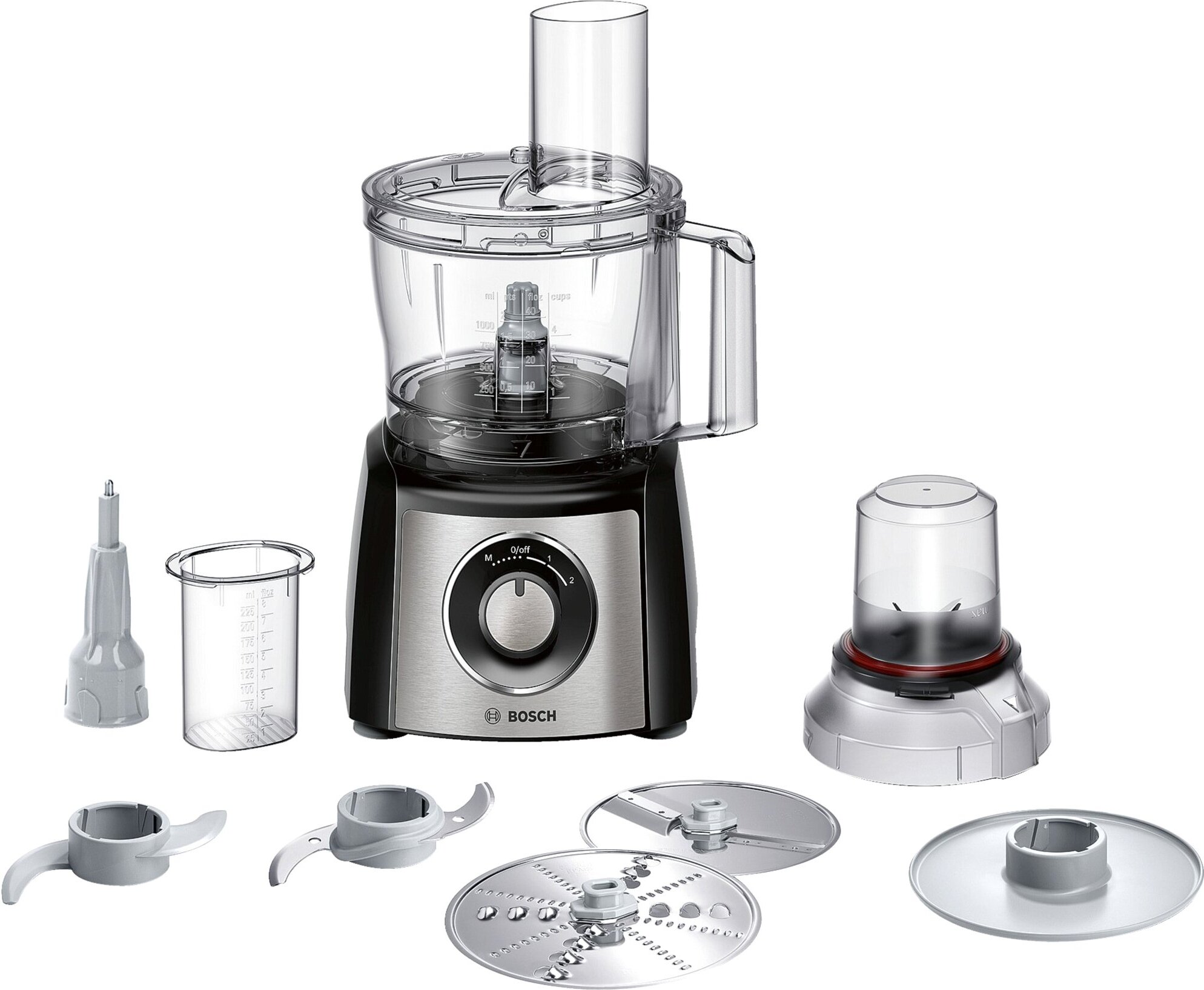 

Кухонный комбайн Bosch MCM3401M, Кухонный комбайн Bosch MCM3401M Stainless Steel/Black