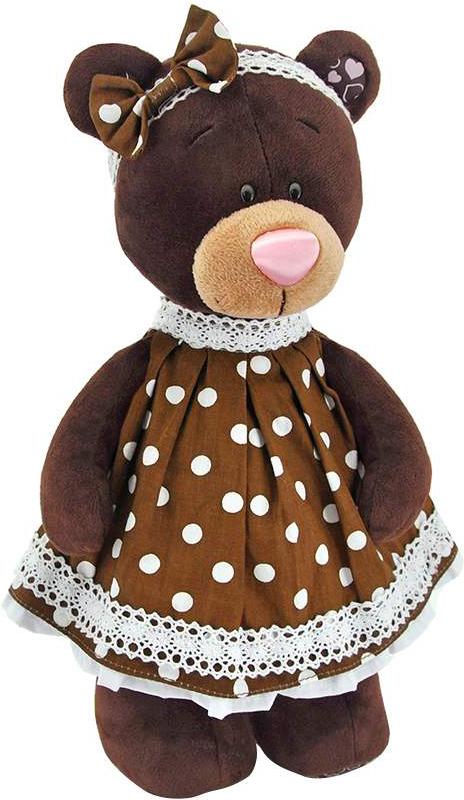 

Мягкая игрушка Orange Toys Milk стоячая в платье в горох М5052/30, Milk стоячая в платье в горох М5052/30