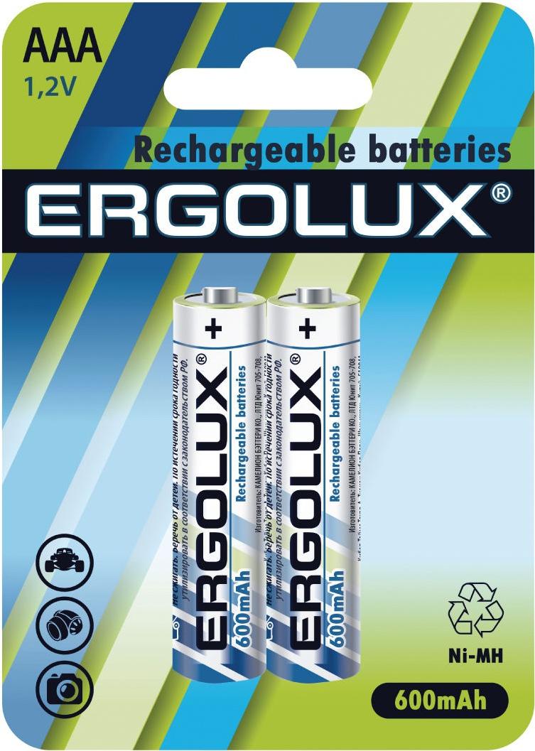 

Аккумуляторная батарейка Ergolux AAA-600mAh Ni-Mh BL-2 NHAAA600BL2 2 шт [12977], AAA-600mAh Ni-Mh BL-2 NHAAA600BL2 2 шт