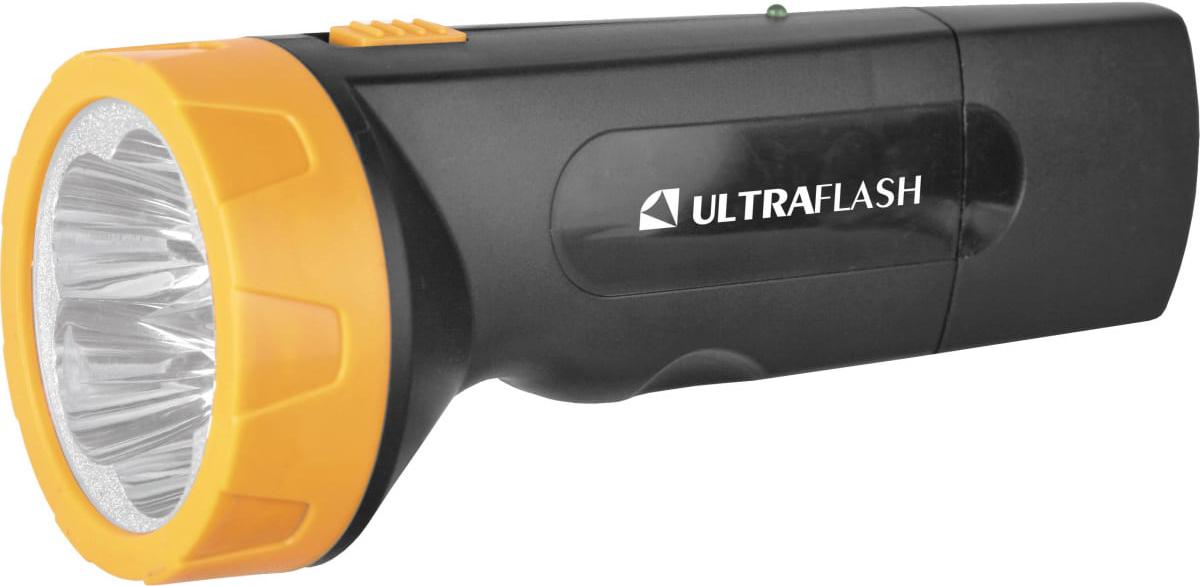 

Фонарь Ultraflash LED3827 черный/желтый, LED3827