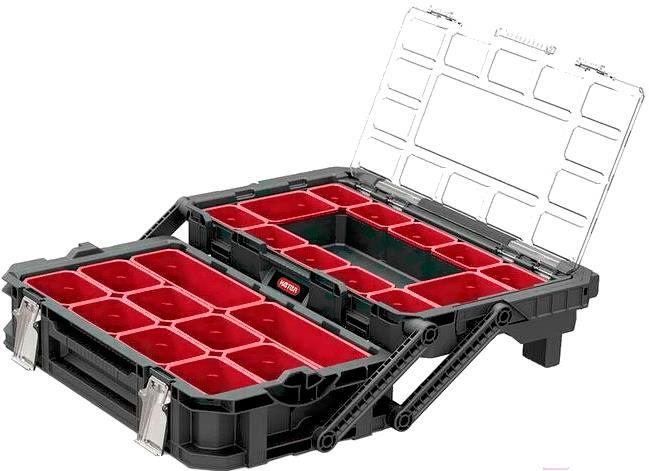 

Ящик для инструментов Keter Connect canti Organizer EurPro черный [238274], Ящик для инструментов Keter Connect Canti Organizer EurPro (238274)