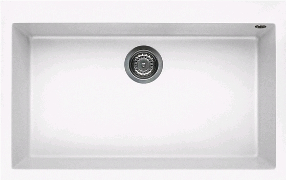

Кухонная мойка Elleci Quadra 130 K96 White [LKQ13096], Кухонная мойка Elleci Quadra 130 Kera K96