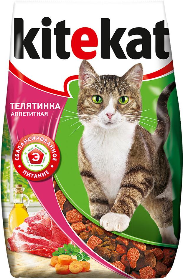 

Корм для кошек Kitekat Телятинка аппетитная 1.9 кг, Телятинка аппетитная 1.9кг