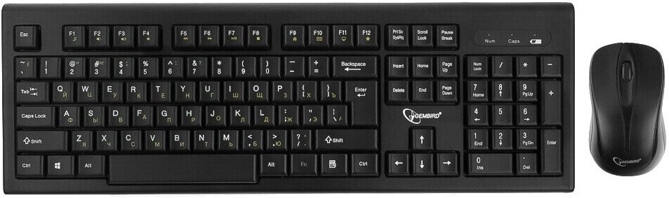 

Набор периферии Gembird KBS-8002 черный