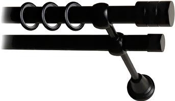 

Карниз Lm Decor Цилиндр 088 2р гладкий 25/19мм 1.8м черный матовый