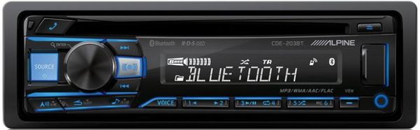 

Автомагнитола Alpine CDE-203BT, CD/MP3-магнитола Alpine CDE-203BT