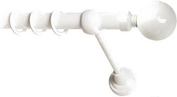 

Карниз Lm Decor Шар большой 059 1р гладкий 25мм 1.8м белый глянец, Шар большой 059 1р гладкий 25мм 1.8м