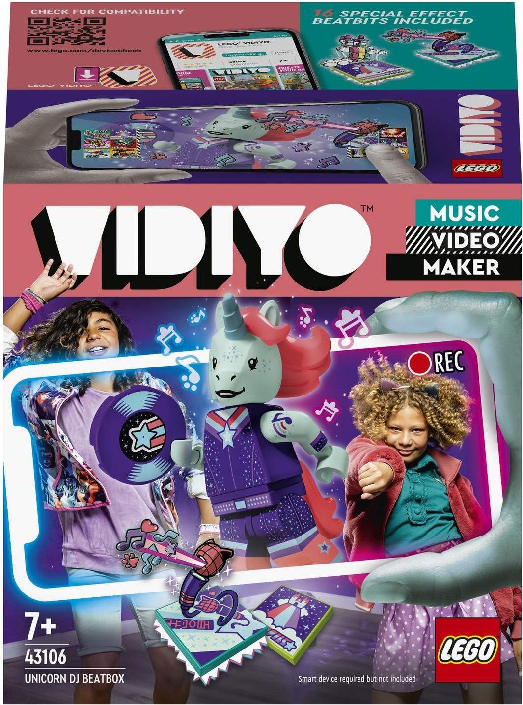 

Конструктор LEGO VIDIYO Фигурка Битбокс Диджея Единорога [43106], Конструктор LEGO VIDIYO Фигурка Битбокс Диджея Единорога 43106