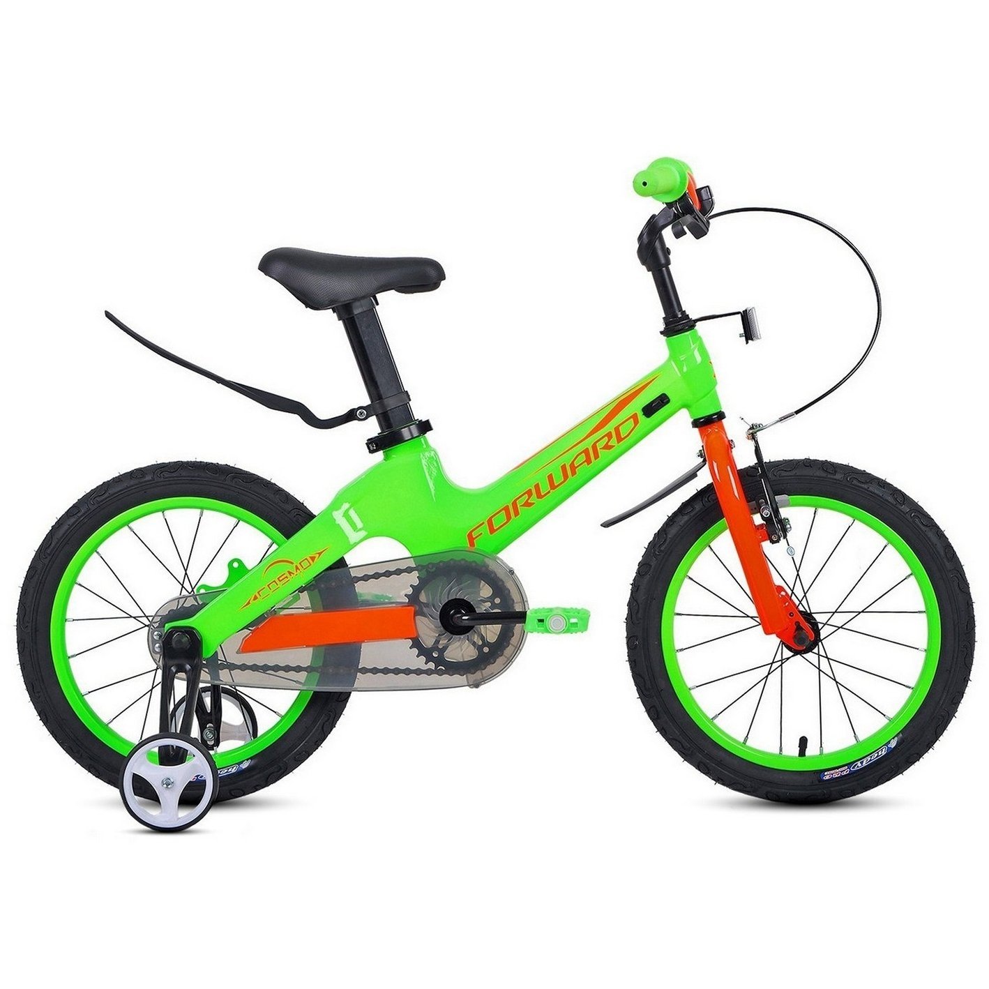 

Велосипед детский Forward Cosmo 18'' 2020 зеленый [RBKW0LMH1009], Cosmo 18 2020 детский