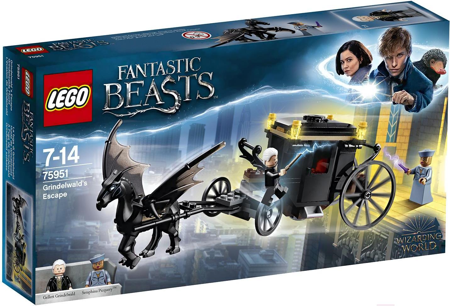 

Конструктор Lego Fantastic Beasts Побег Грин-де-Вальда 75951, Harry Potter Побег Грин-де-Вальда
